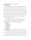 Epistemología E Historia De La Psicobiología
