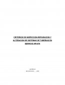 CRITERIOS DE INSPECCION-REPARACION Y ALTERACION DE SISTEMAS DE TUBERIAS EN SERVICIO API-570