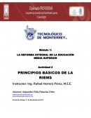 LA REFORMA INTEGRAL DE LA EDUCACIÓN MEDIA SUPERIOR . PRINCIPIOS BÁSICOS