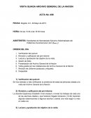 Acta Archivo General de la Nacion