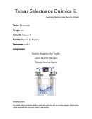 Electrolisis del Agua (Quimica II)