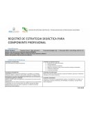 Erysea REGISTRÓ DE ESTRATEGIA DIDÁCTICA PARA COMPONENTE PROFESIONAL