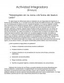 Actividad Integradora (Ensayo) “Desempleo en la zona citrícola de Nuevo León”