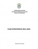 ESCUELA DE PSICOLOGÍA PLAN ESTRATÉGICO 2011-2015