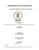 Investigacion - Programa de Sensibilización Ambiental en el Manejo de Residuos Sólidos en el cantón Bucay
