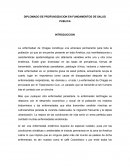 DIPLOMADO DE PROFUNDIZACION EN FUNDAMENTOS DE SALUD PUBLICA