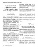 Laboratorio No.1 Imperfecciones y Aplicaciones Op-Amp