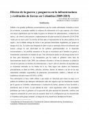 Efectos de la guerra y posguerra en la infraestructura y restitución de tierras en Colombia (2009-2015)