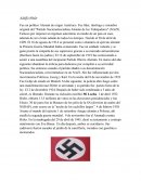Biografía de Adolfo Hitler.