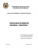 Tema- Antologia derecho notarial.