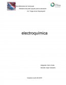 Experimento electroquímico para producir energía eléctrica mediante la electrolisis