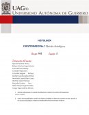 Histología: cuestionario sobre métodos histológicos.