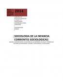 ENSAYO - CORRIENTES SOCIOLOGICAS CON SEPARACIÓN DE PÁRRAFOS.