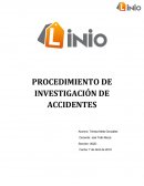 PROCEDIMIENTO DE INVESTIGACIÓN DE ACCIDENTES
