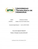 Tarea de Investigación Modulo III “Fuentes y Principios Generales del Derecho”