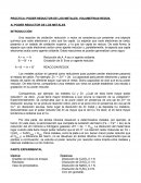 PRÁCTICA: PODER REDUCTOR DE LOS METALES. VOLUMETRIAS REDOX