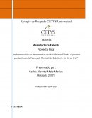 Implementación de Herramientas de Manufactura Esbelta al proceso productivo en la Fabrica de Mexicali de Sabritas S. de R.L de C.V.