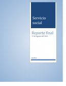 Reporte de servicio social Zacatepec