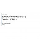 Finanzas Públicas II Secretaría de Hacienda y Crédito Público