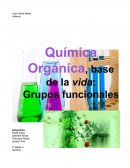 Grupos funcionales: sus conceptos, estructuras, fórmulas y nomenclatura.