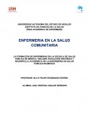 LA FORMACIÓN DE ENFERMERAS EN LA ESCUELA DE SALUD PÚBLICA DE MÉXICO, 1922-2009. EVOLUCIÓN HISTÓRICA Y DESARROLLO ACADÉMICO DE LA ENFERMERÍA EN SALUD PÚBLICA EN MÉXICO