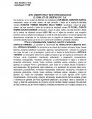 ACTA CONSTITUTIVA Y ESTATUTOS SOCIALES DE[pic 1] EL CRIOLLITO DE LIBERTAD 2017, C.A.