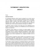 PATRIMONIO Y CULTURA, ARTES