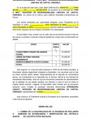ACTA DE ASAMBLEA GENERAL EXTRAORDINARIA DE SOCIOS DE LA SOCIEDAD DENOMINADA “CON K MEX”, SOCIEDAD DE RESPONSABILIDAD LIMITADA DE CAPITAL VARIABLE