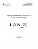 LAN AIRLINES EN 2008: conectando el mundo con Latinoamérica
