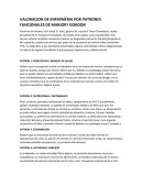 VALORACION DE ENFERMERIA POR PATRONES FUNCIONALES DE MARJORY GORDON
