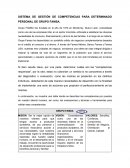 SISTEMA DE GESTIÓN DE COMPETENCIAS PARA DETERMINADO PERSONAL DE GRUPO FAMSA.