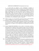 EJERCICIOS DE HERMENEUTICA (Interpretación de la Ley)