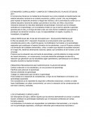 ESTANSARES CURRICULARES Y CAMPOS DE FORMACIÓN DEL PLAN DE ESTUDIOS 2011