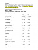 Actividad 7 análisis financiero COMERCIALIZADORA DEL SURESTE, S.A. DE C.V.