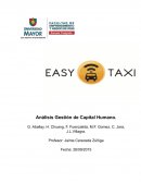 Breve Resumen y análisis de la empresa Easy Taxi