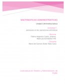 Matematicas Administrativas