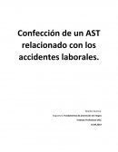 Confección de un AST relacionado con los accidentes laborales