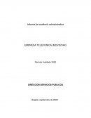 Informe auditoria administrativa EMPRESA TELEFONICA (MOVISTAR)