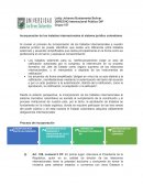 Incorporación de los tratados internacionales al sistema juridico colombiano