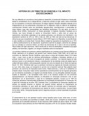 HISTORIA DE LOS TRIBUTOS EN VENEZUELA Y EL IMPACTO SOCIOECONOMICO