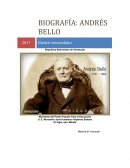 Biografía Andrés Bello