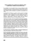 MANEJO HIGIÉNICO EN EL SERVICIO DE ALIMENTOS: CODEX ALIMENTARIUS Y NORMAS OFICIALES MEXICANAS