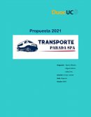 Transporte Parada-Propuesta 2021