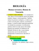 Biomas terrestres. Biomas de Venezuela