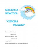 Secuencia didáctica “Ciencias Sociales”