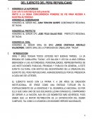 LIBRETO SIMPOSIO POR EL BICENTENARIO DE LA CREACION DEL EJERCITO DEL PERU REPUBLICANO
