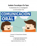La comunicacion oral