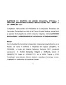 EJERCICIO DE CAMPAÑA DE ACCIÓN CONJUNTA, INTEGRAL Y UNIFICADA, ESCUDO BOLIVARIANO “BICENTENARIO DE LA BATALLA DE CARABOBO 2021”