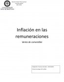 Inflación en las remuneraciones. Venta de comestible