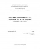 PRINCIPIOS CONSTITUCIONALES Y ORGANIZACIÒN DE LOS ÒRGANOS JURISDICCIONALES